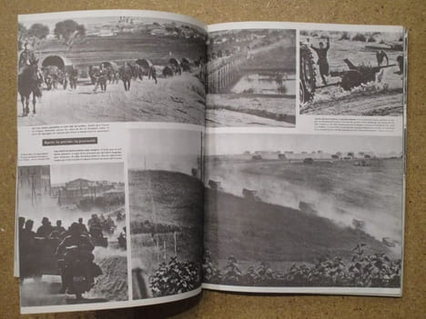 SIGNAL (revue), sélection tirée de l'édition spéciale du "Berliner Illustrirte Zeitung" servant la propagande de guerre allemande durant les années ...