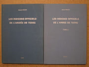 Les insignes officiels de l'armée de terre (2 volumes). par MIRLIER Jacques - Image 1