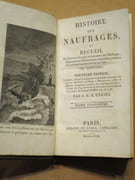 Histoire des naufrages, ou recueil des relations les plus intéressantes des Naufrages, Hivernements, Délaissemens, Incendies, et autres Evénemens funestes arrivés sur les mers. (3 volumes) par DEPERTHES, EYRIES J.B.B.  - Image 7