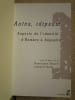 AUTOS, IDIPSUM : aspects de l'identit&eacute; d'Hom&egrave;re &agrave; Augustin.. DOUCET Dominique et KOCH Isabelle (sous la direction de)