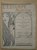L'estampe moderne : Num&eacute;ro 24, Avril 1899. Publication mensuelle contenant quatre estampes originales in&eacute;dites en couleurs et en noir des principaux ...