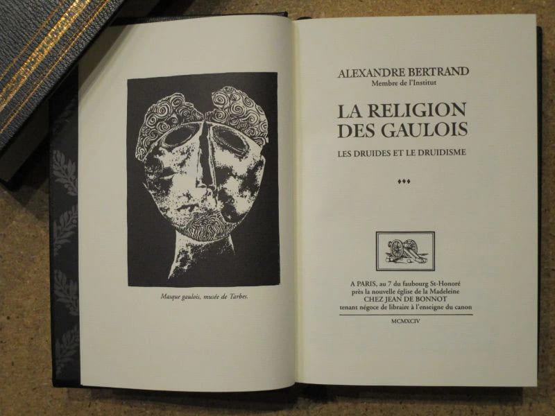 Static Comic Books BERTRAND Alexandre - LA RELIGION DES GAULOIS : les druides et le druidisme.