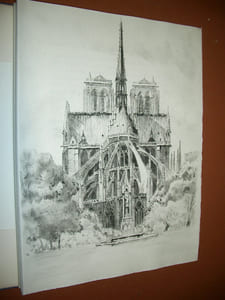 Notre-Dame de Paris. Préface de Monseigneur François Marty , Postface de Pierre Joly. Pointes sèches de Charles Samson.