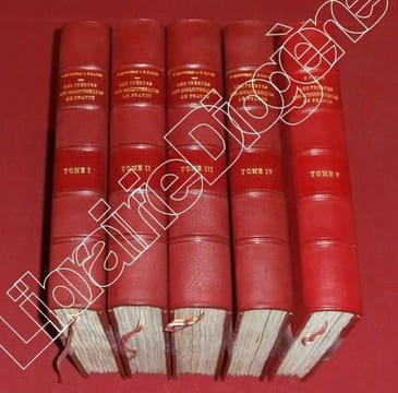 Les Trésors de la Bibliothèque de France. Manuscrits - Incunables - Livres rares - Dessins - Estampes - Objets d'Art Curiosités bibliographiques (5 ...