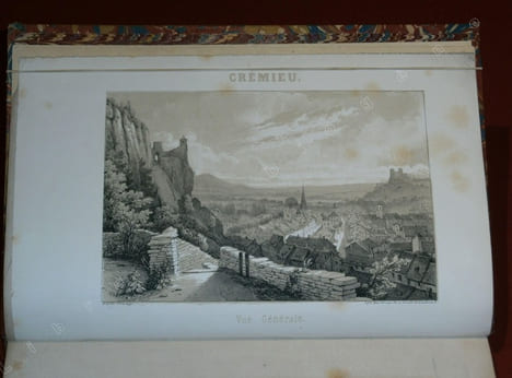 Cremieu ancien et moderne.. CALVET-ROGNIAT, Ferdinand.