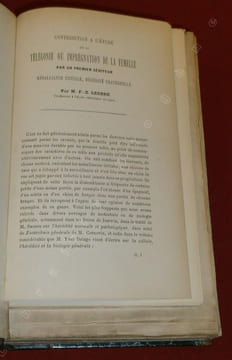 Mélanges Tératologiques.LESBRE - RABAUD.. LESBRE - RABAUD.