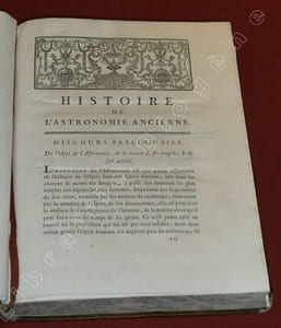 Histoire de l'Astronomie Ancienne depuis son origine jusqu'à l'Etablissement de l'Ecole d'Alexandrie. Seconde Edition.