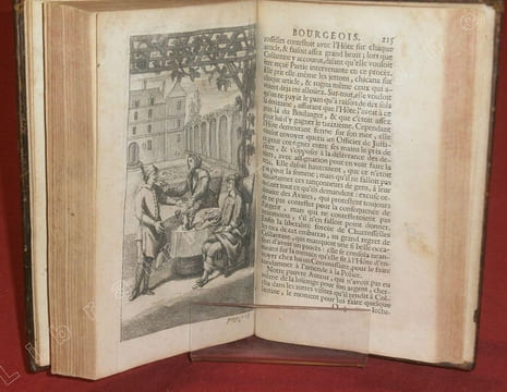 Le Roman Bourgeois, par feu Monsieur de Furetiere. Nouvelle Edition, Revue de Nouveau, corrigée, & augmentée de Remarques historiques, d'une Satyre en ...