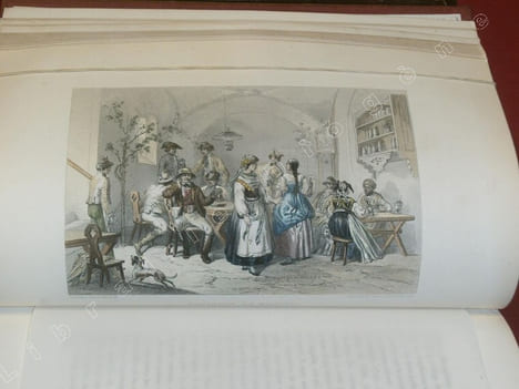 Voyage pittoresque en Allemagne, partie méridionale et partie septentrionale (2 volumes).. MARMIER, Xavier.