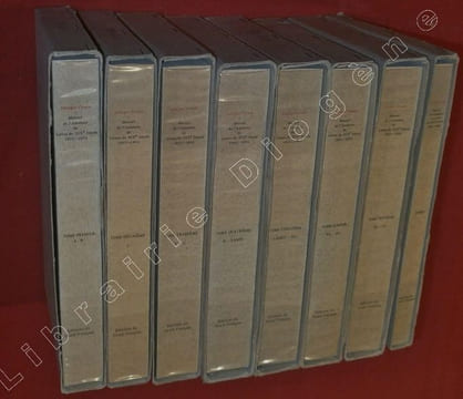 Manuel de l'Amateur du Livres du XIXe siècle, 1801-1893. Editions originales, Ouvrages et périodiques illustrés, Romantiques, Réimpressions critiques ...