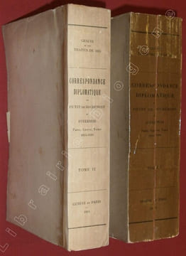 Genève et les Traités de 1815, Correspondance diplomatique de Pictet de Rochemont et de François d'Ivernois, Paris, Vienne, Turin 1814-1816. Publiée ...