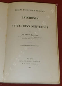 Leçons de clinique médicale : psychoses et affections nerveuses.
