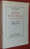 Notes d'un Exilé (Londres et La Flandre).. DAUDET, Léon - STOBBAERTS-MARCEL ill.