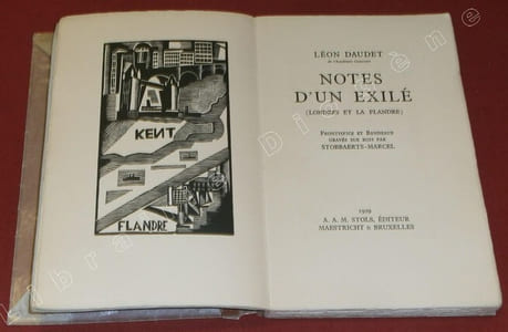 Notes d'un Exilé (Londres et La Flandre).