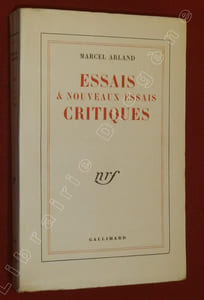 Essais et nouveaux essais critiques.