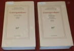 Correspondance. Introduction par Jean Delay. Texte établi et annoté par Claude Sicard (2 volumes).. COPEAU, Jacques - MARTIN DU GARD, Roger.