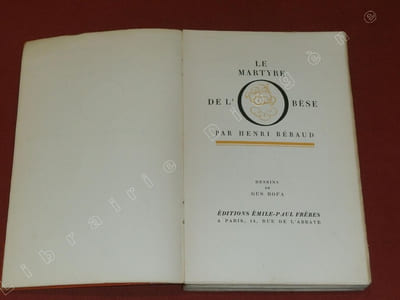 Le Martyre de l'Obèse.