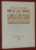 Poèmes de l'abbaye suivis de Esquisse d'un Pégase. Préface de Georges Duhamel. VILDRAC, Charles.