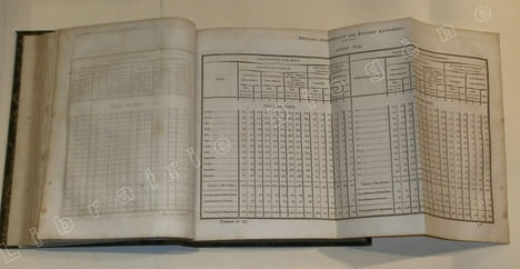 Recherches Statistiques sur la ville de Paris et le Département de la Seine ; Recueil de tableaux dressés et réunis d'après les ordres de Monsieur le ...