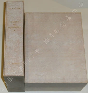 Charme de l'Ile de France, Versailles et Fontainebleau (3 volumes).. GOSSET, Léon - SAMSON, Ch.