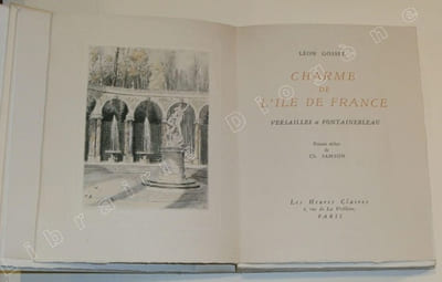 Charme de l'Ile de France, Versailles et Fontainebleau (3 volumes).