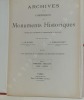 Archives de la Commission des Monuments Historiques, publiés sous le patronage de l'Administration des Beaux-Arts, par les soins de MM. A. De Baudot ...