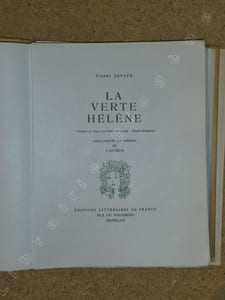 La verte Hélène.