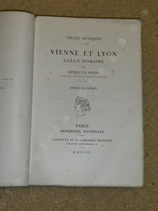 Vienne et Lyon gallo-romains.
