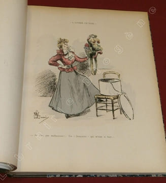 Quelques tranches de vie, découpées et présentées par Bac, Couturier, Guydo, Léandre, Lourdey, Malteste, Noury, Simonaire, etc... suite de ...