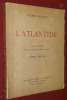 L'Atlantide. Edition définitive. . BENOIT, Pierre. - LOBEL-RICHE.
