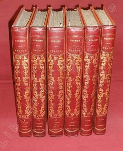 Herbier de la France, première division : Plantes vénéneuses du Royaume - Histoire des Plantes Médicinales - Herbier de la France, seconde division : Histoire des Champignons de la France, ou Traité élémentaire, renfermant dans un ordre méthodique les Descriptions et les Figures des Champignons qui croissent naturellement en France (6 volumes).