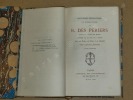 Nouvelles récréations et joyeux devis de B. des Periers. Suivis du Cymbalum Mundi (2 volumes).. DES PERIERS Bonaventure