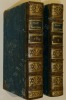 Essais politiques, économiques et philosophiques (2 volumes).. RUMFORD, Comte de.