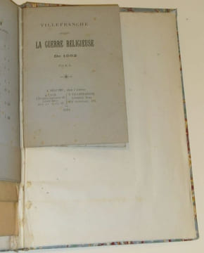 Recueil de 13 documents sur Villefranche en Beaujolais. . BESANCON, Dr Abel - BALLOFFET, Joseph - PARADIN, Guillaume - MISSOL, Dr Léon - EBRAY, ...