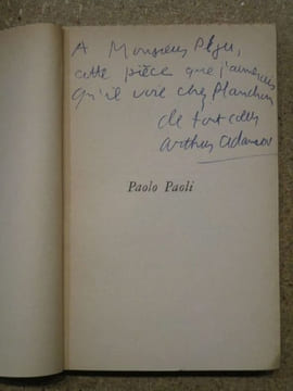 Polo Paoli.. ADAMOV Arthur
