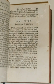 Traité de la Culture et de la Plantation des Arbres à ouvrer, avec la maniere d'Exploiter et Débiter & Echantillonner les Bois, suivant les différens ...