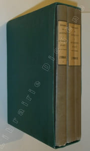 Dictionnaire des Artistes et Ouvriers d'Art de la France : Lyonnais I : A à L,  et II : M à Z. (2 volumes).