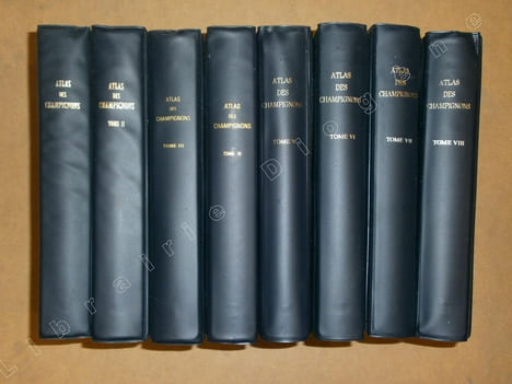 Atlas des champignons : champignons mortels, champignons toxiques, champignons non comestibles, champignons savoureux (8 volumes).. MANUEL Jean / ...