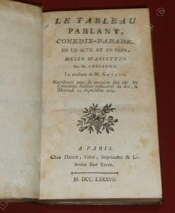 Pièces de théâtre.