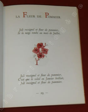 Chantefables et Chantefleurs à chanter sur n'importe quel air.. DESNOS, Robert - SAUVAIN, Gabrielle.