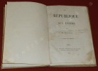 La République aux Enfers par un Ami du Diable.. MIRECOURT, Eugène de ( Charles Jean-Baptiste JACQUOT).