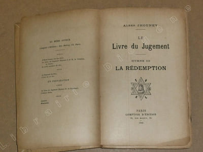 Le livre du jugement. Hymne III : la rédemption.
