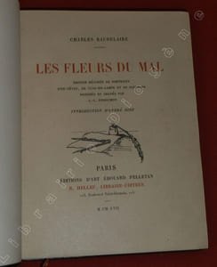 Oeuvres de Charles Baudelaire : Tome I : Les Fleurs du Mal - Tome II : Petits Poèmes en proses - Tome III : Les Paradis artificiels - Tome IV : Histoires extraodinaires d' Edgar A. Poe, tome 1 - Tome V : Histoires extraodinaires d'Edgar A. Poe, tome 2 - Tome VI : Eurêka d'Edgar A. Poe - Tome VII : Nouvelles histoires extraodinaires d'Edgar A. Poe, tome 1 - Tome VIII : Nouvelles histoires extraordinaires, tome 2 - Tome IX : Aventures d'Arthur Gordon Pym, d'Edgar A. Poe - Tome X : Curiosités esthétiques (10 volumes).