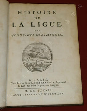 Histoire de la Ligue.. MAIMBOURG, Louis.