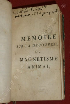 Recherches et Doutes sur le Magnétisme Animal par THOURET [suivi de] Mémoire sur la Découverte du Magnétisme Animal, par MESMER [suIVI DE]  Lettre sur ...