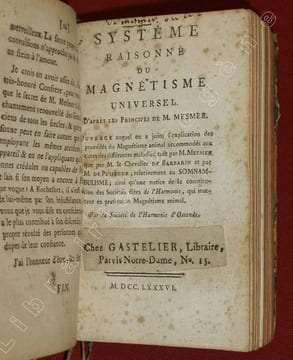 Recherches et Doutes sur le Magnétisme Animal par THOURET [suivi de] Mémoire sur la Découverte du Magnétisme Animal, par MESMER [suIVI DE]  Lettre sur ...