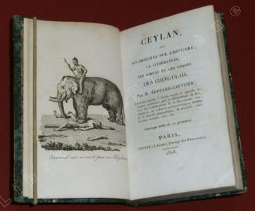 Ceylan ou Recherches sur l'Histoire, la Littérature, les Moeurs et les Usages des Chingulais.