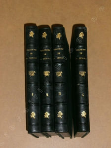 Chants et chansons (poésie et musique) de Pierre Dupont (4 volumes).