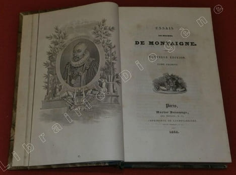Essais de Michel de Montaigne. Nouvelle édition (4 volumes).. MONTAIGNE, Michel Eyquem de.