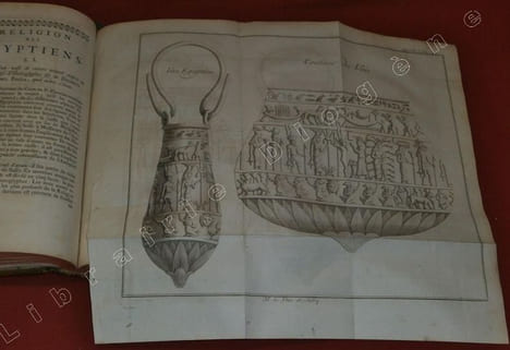 Explication de divers Monumens (monuments) singuliers, qui ont Rapport à la Religion des plus anciens Peuples. Avec l'Examen de la Derniere Edition ...